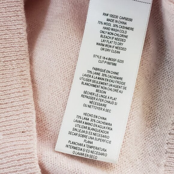 Equipment Femme  Melanie Wool Cashmere Crewneck Sweater Charm Pink Size XS $275 - Picture 10 of 11